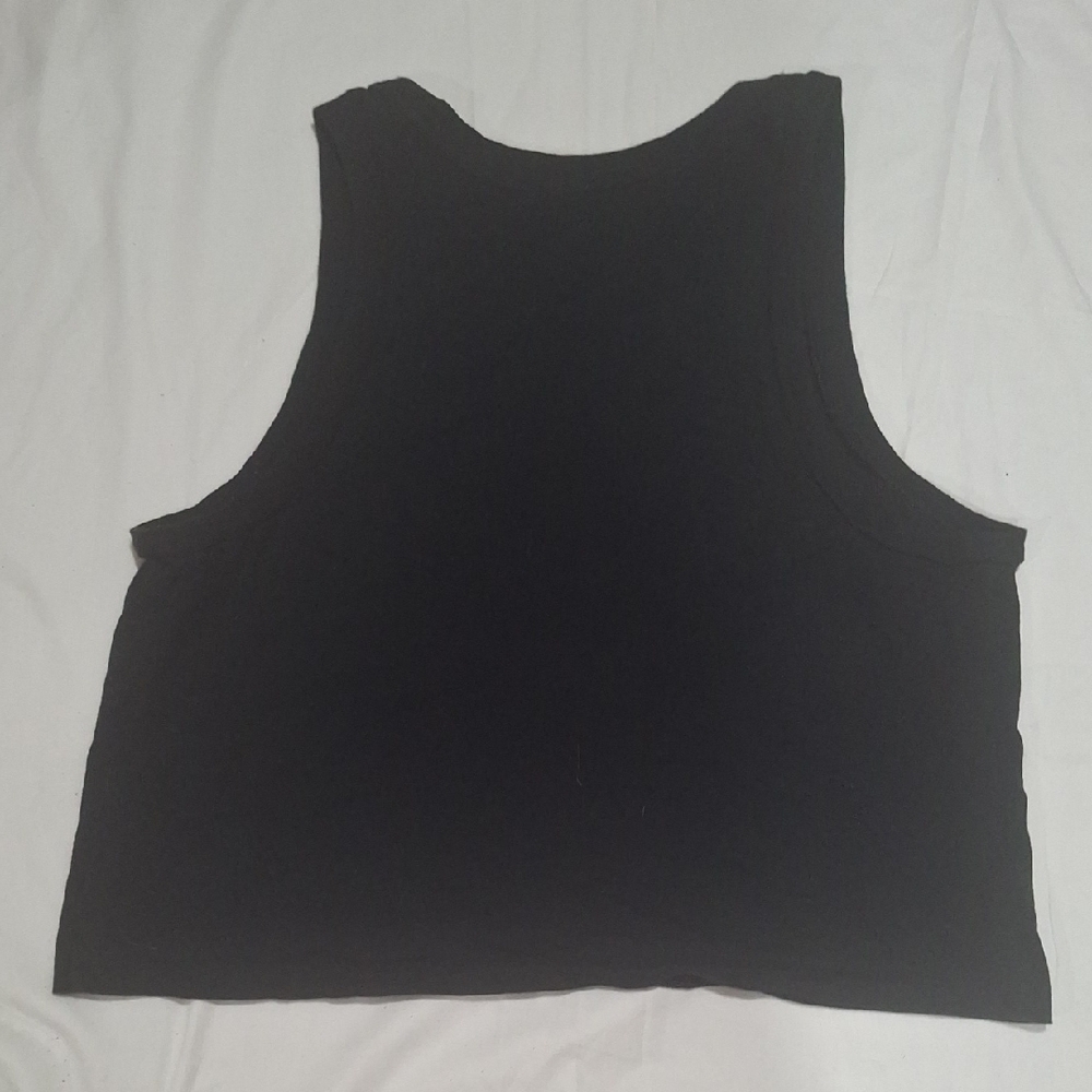 PINK Victoria's Secret Black Tee Size L - Picture 6 of 7